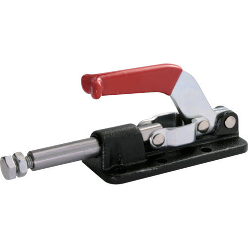 育良 横押し型トグルクランプ スチール（３１４１４） ストローク５０．８ｍｍ フランジベース 押圧力１１．３６ｋＮ ISK-SL3500