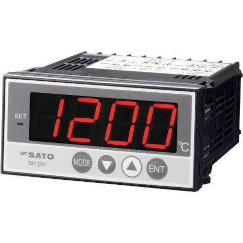 【送料・納期都度見積】 佐藤 デジタルパネルメータ ＳＫ－ＥＭ－０１ （８１５２－５０） SK-EM-01