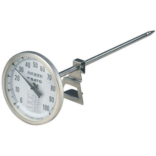 【送料・納期都度見積】 佐藤 肉用温度計ミートサーモ （１７２２－００） 1722-00
