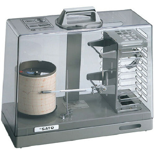 【送料・納期都度見積】 佐藤 シグマ２型温度記録計（クォーツ式） （７２３０－００） 7230-00