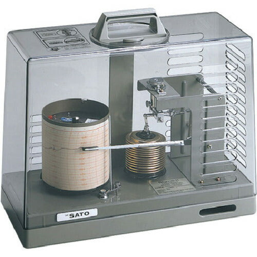 【送料・納期都度見積】 佐藤 シグマ２型気圧記録計（クォーツ式） （７２３７－００） 7237-00