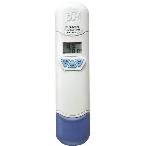 【送料・納期都度見積】 佐藤 ポケットタイプＰＨ計 ＳＫ－６３１ＰＨ （６４１８－００） SK-631PH