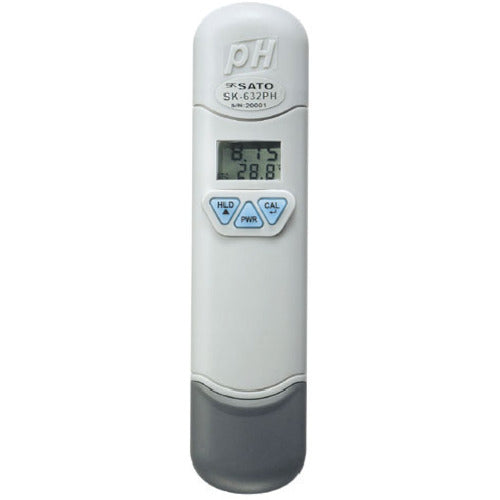 【送料・納期都度見積】 佐藤 ポケットタイプｐＨ計 ＳＫ－６３２ＰＨ （６４２０－００） SK-632PH