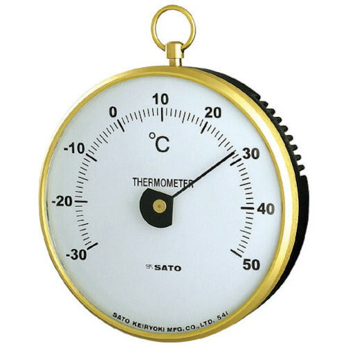 【送料・納期都度見積】 佐藤 Φ１００温度計 Ｔ－１００ （１０２１－００） T-100