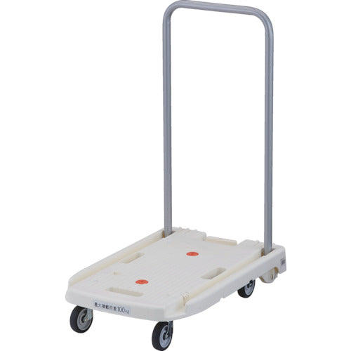 ＴＲＵＳＣＯ 樹脂台車 こまわり君 省音Ｇ車輪 ６００Ｘ３９０ ホワイト MP-6039N2-W