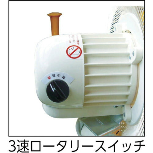 Ｓｕｉｄｅｎ　工場扇（大型扇風機）スタンド型　樹脂ハネ４５ｃｍ　単相１００Ｖ SF-45VS-1VP2