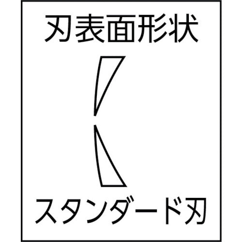 ＫＥＩＢＡ　電工用ハイパワーニッパー（刃部形状スタンダード）　１７５ NH-217
