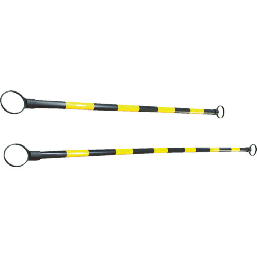 ＴＲＵＳＣＯ ガードバー 長さ２．０ｍ イエローブラック TTB-YB20