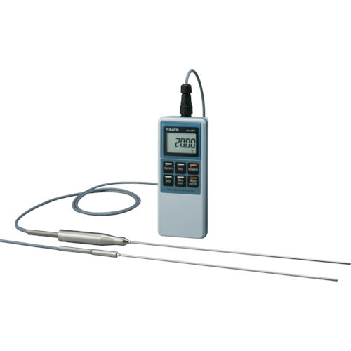 【送料・納期都度見積】 佐藤 精密型デジタル温度計 ＳＫ－８１０ＰＴ （８０１２－００） SK-810PT