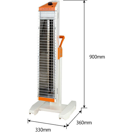 Ｓｕｉｄｅｎ　遠赤外線ヒーター　ヒートスポット　シングルタイプ　１００Ｖ SEH-10A-1