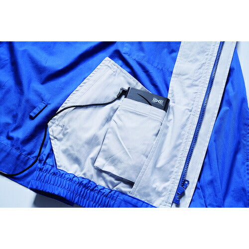 空調服 綿・ポリ混紡ワークウェアのみ ネイビー Ｍ KU90470-C03-S2
