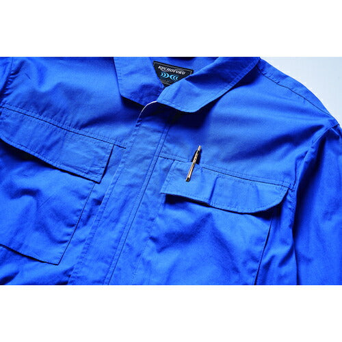 空調服 綿・ポリ混紡ワークウェアのみ ブルー ３Ｌ KU90470-C04-S5