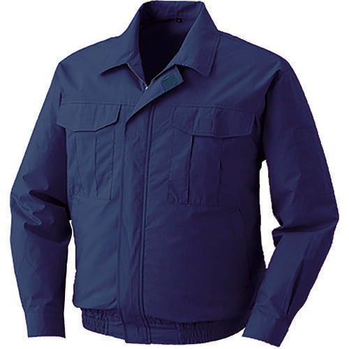 空調服　冷却上着　綿薄手ワーク空調服［［Ｒ下］］　ＫＵ９０５５０　ウエアのみ　ダークブルー　Ｌ KU90550-C14-S3