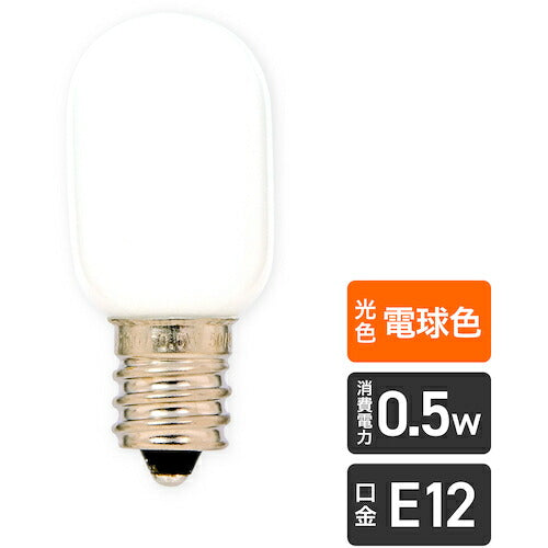 ＥＬＰＡ ＬＥＤナツメ形Ｅ１２ LDT1L-G-E12-G101