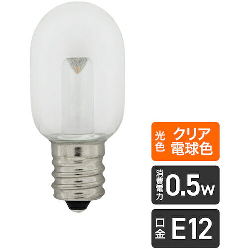 ＥＬＰＡ ＬＥＤナツメ形Ｅ１２ LDT1CL-G-E12-G106