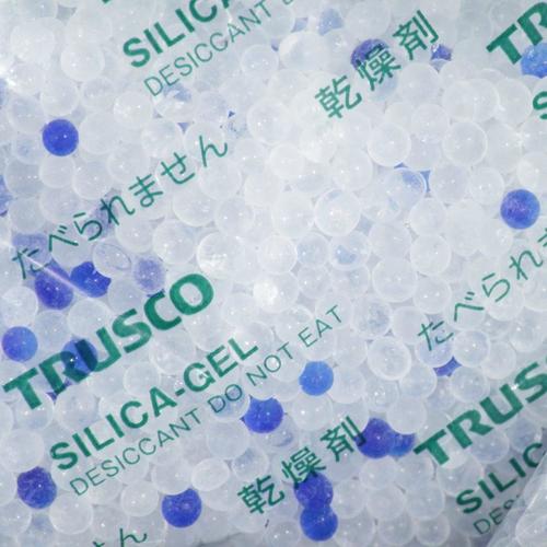 ＴＲＵＳＣＯ　【一時受注停止】Ａ型シリカゲル　５０ｇ　吸湿・使い捨て型　１００個入　コバルト入 TSG-50A-100