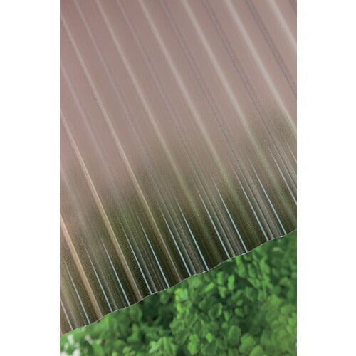 タキロン ポリカ波板熱線カット ３２波 ８尺 ４８５０ブロンズマット 235815