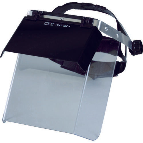 ＴＲＵＳＣＯ 二重防災面 遮光・クリア かぶりタイプ クリア 遮光度＃９ TBM-503CW