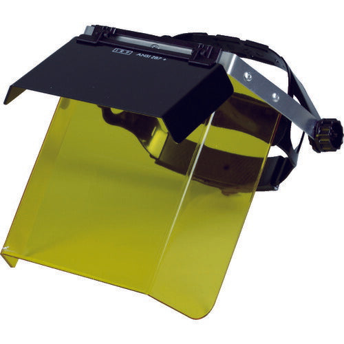 ＴＲＵＳＣＯ 二重防災面 遮光・イエロ かぶりタイプ イエロー 遮光度＃９ TBM-503YW