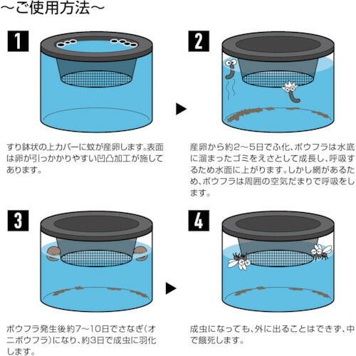 ハタヤ　ボウフラストッパー出ちゃい缶　スタンダードタイプ BD-2S