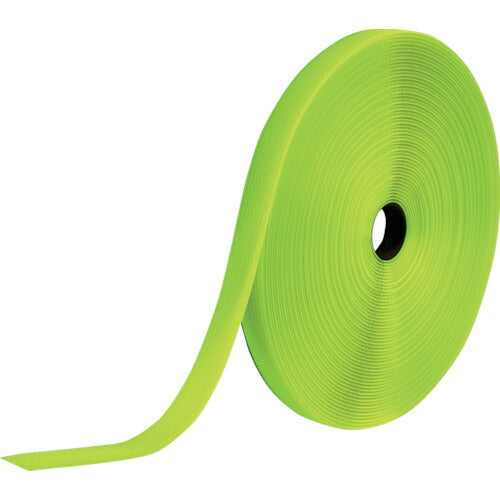 ＴＲＵＳＣＯ フリーマジック［［Ｒ下］］結束テープ片面蛍光イエロー２５ｍｍ２５ｍ MKT25B-LY