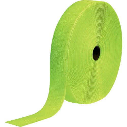 ＴＲＵＳＣＯ フリーマジック［［Ｒ下］］結束テープ片面蛍光イエロー５０ｍｍ２５ｍ MKT50B-LY