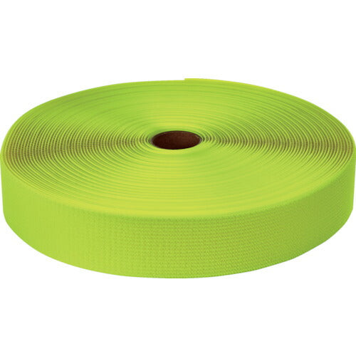 ＴＲＵＳＣＯ フリーマジック［［Ｒ下］］結束テープ片面蛍光イエロー５０ｍｍ２５ｍ MKT50B-LY