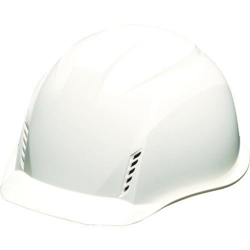 ＴＲＵＳＣＯ 遮熱ヘルメット“涼帽”ＫＰ型 通気孔付 白 TD-HB-FV-KP-W