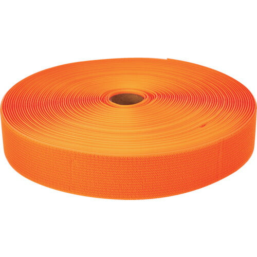 ＴＲＵＳＣＯ フリーマジック［［Ｒ下］］結束テープ片面蛍光オレンジ５０ｍｍ２５ｍ MKT50B-LOR