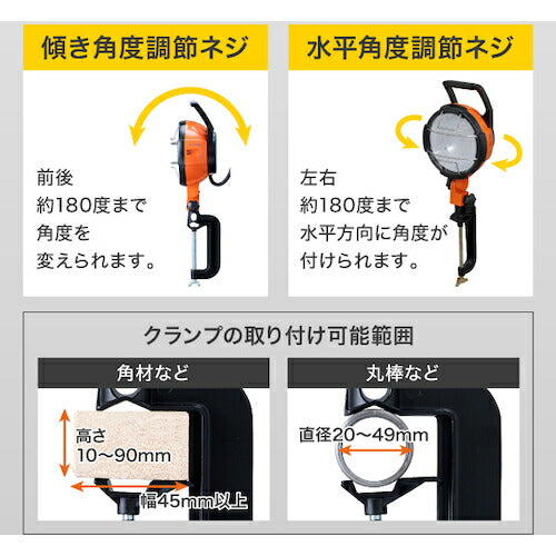 ＩＲＩＳ ５２１６２１ ＰＲＯＬＥＤＳ ＬＥＤクランプライト３０００ｌｍ LWT-3000C