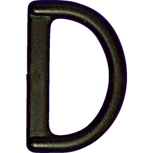 ＴＲＵＳＣＯ　樹脂製平ベルト用Ｄ環　２５ｍｍ　５個入 TDCNJ-25