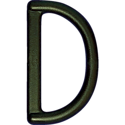 ＴＲＵＳＣＯ　樹脂製平ベルト用Ｄ環　３８ｍｍ　５個入 TDCNJ-38