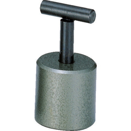 ＴＲＵＳＣＯ　マグネットホルダ（アルニコ磁石・円形・ハンドル付）　吸着力１１０Ｎ　Φ２５Ｘ２５ NH-0025R