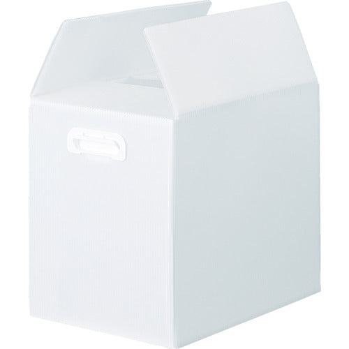ＴＲＵＳＣＯ　ダンボールプラスチックケース　５枚セット　Ｂ４サイズ　取っ手穴なし　半透明 TDP-B4D-5TM