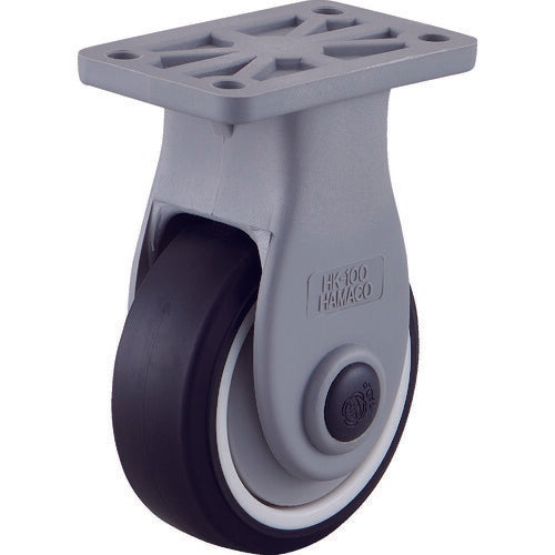 【取寄品】 ＴＲＵＳＣＯ 樹脂カバー固定キャスターφ１００ EKP-100 【送料都度見積】