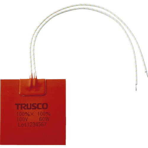 ＴＲＵＳＣＯ　ラバーヒーター　５０ｍｍＸ５０ｍｍ TRBH50-50