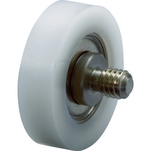 ＴＲＵＳＣＯ　樹脂ベアリング　Ｅシリーズ　フラットタイプ六角穴　外径２５ｍｍ　Ｍ５ TEFS2506M5