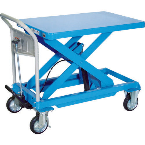 ＴＲＵＳＣＯ　ハンドリフター　５００ｋｇ　６００Ｘ９００　ブルー HLFA-E500B