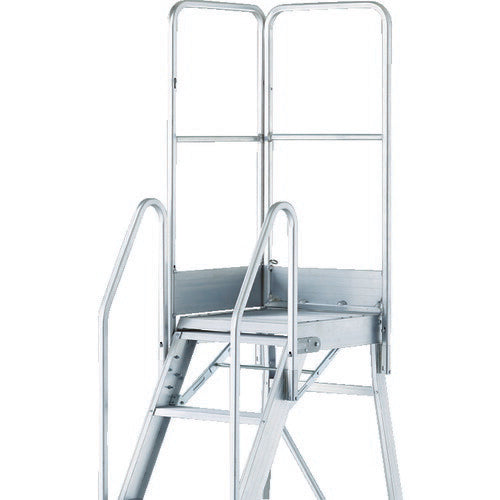 ＴＲＵＳＣＯ　踏み台ＴＤＡＤ用片側開口手すり　高さ１１００ｍｍ TDAD-TK-110