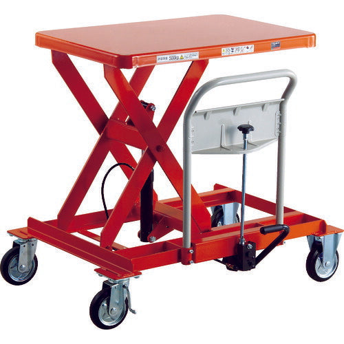 ＴＲＵＳＣＯ ハンドリフター サイドハンドル １０００ｋｇ 横移動 早送り付 HLFA-E1000LLS-A