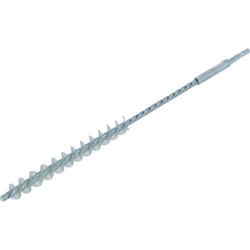 ＴＲＵＳＣＯ　六角軸スパイラルホールブラシ　６６ナイロン　１８ｍｍ　下穴径 6HB-18-NY