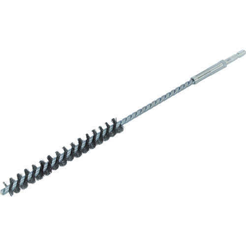 ＴＲＵＳＣＯ　六角軸スパイラルホールブラシ　ワイヤー鋼線　１８ｍｍ　下穴径 6HB-18-WB