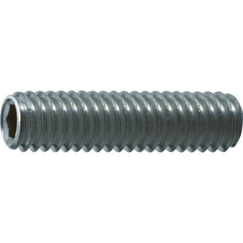 ＴＲＵＳＣＯ　六角穴付止めねじ　平先　ステンレス　Ｍ４×１０　５５本入 B77-0410