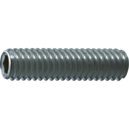 ＴＲＵＳＣＯ　六角穴付止めねじ　平先　ステンレス　Ｍ４×１５　４０本入 B77-0415