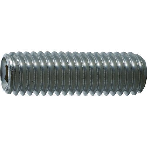 ＴＲＵＳＣＯ　六角穴付止めねじ　平先　ステンレス　Ｍ５×１８　３０本入 B77-0518