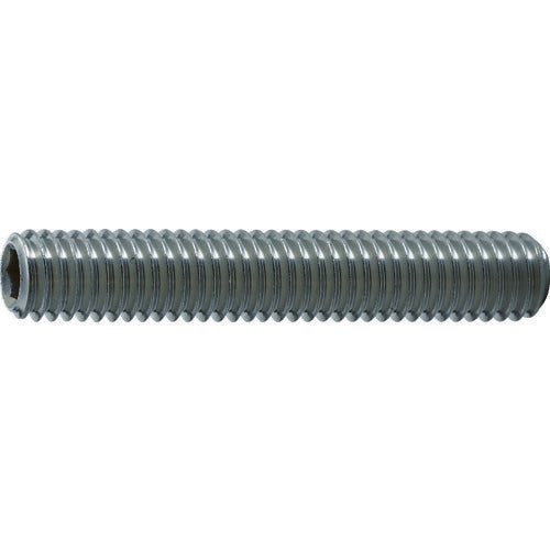 ＴＲＵＳＣＯ　六角穴付止めねじ　平先　ステンレス　Ｍ６×４５　５本入 B77-0645