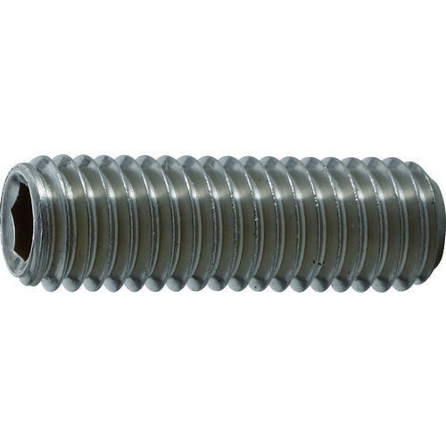 ＴＲＵＳＣＯ　六角穴付止めねじ　平先　ステンレス　Ｍ８×６　３５本入 B77-0806