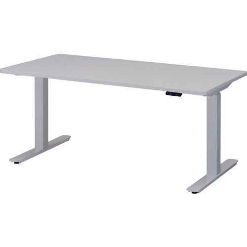 【取寄品】 ＴＲＵＳＣＯ メラミン天板 電動昇降式 ワークデスク １５００×７５０×Ｈ６４０～１２９０ MMB-1575 【送料都度見積】