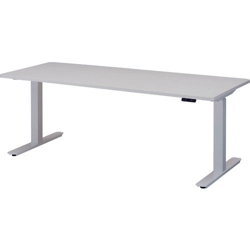 【取寄品】 ＴＲＵＳＣＯ メラミン天板 電動昇降式 ワークデスク １８００×７５０×Ｈ６４０～１２９０ MMB-1875 【送料都度見積】