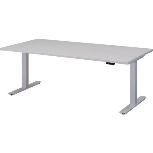 【取寄品】 ＴＲＵＳＣＯ メラミン天板 電動昇降式 ワークデスク １８００×９００×Ｈ６４０～１２９０ MMB-1890 【送料都度見積】